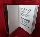 Tinta Knyvkiad: Nomenclatura sex linguarum, azaz hatnyelv sztr,  Bcs, 1538 - dszkiads
