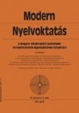 Tinta Knyvkiad: Modern Nyelvoktatás 2009. 1-2. szám