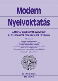 Szpe Gyrgy: Modern Nyelvoktats 2009. 4. szm