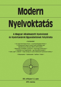 Medgyes Pter: Modern Nyelvoktats 2013. 1-2. szm