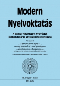 Medgyes Pter: Modern Nyelvoktats 2014. 1-2. szm