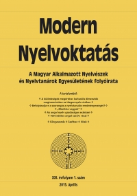 Drth Jlia: Modern Nyelvoktats 2015. 1. szm