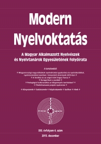 Drth Jlia: Modern Nyelvoktats 2015. 4. szm