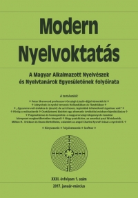 Drth Jlia: Modern Nyelvoktats 2017. 1. szm