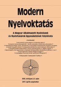 Drth Jlia: Modern Nyelvoktats 2017. 2-3. szm