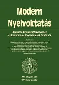 Drth Jlia: Modern Nyelvoktats 2017. 4. szm