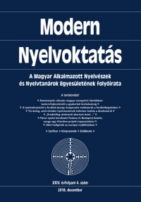 Ndor Orsolya: Modern Nyelvoktats 2018. 4. szm