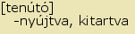 tintakiado idegen sztr